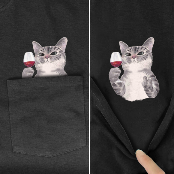 Dieren-Pocket Shirts